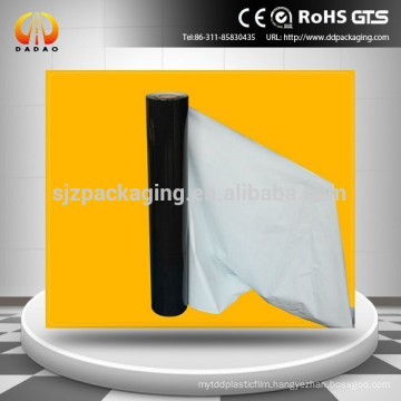 black white polyethylene protective film for packing